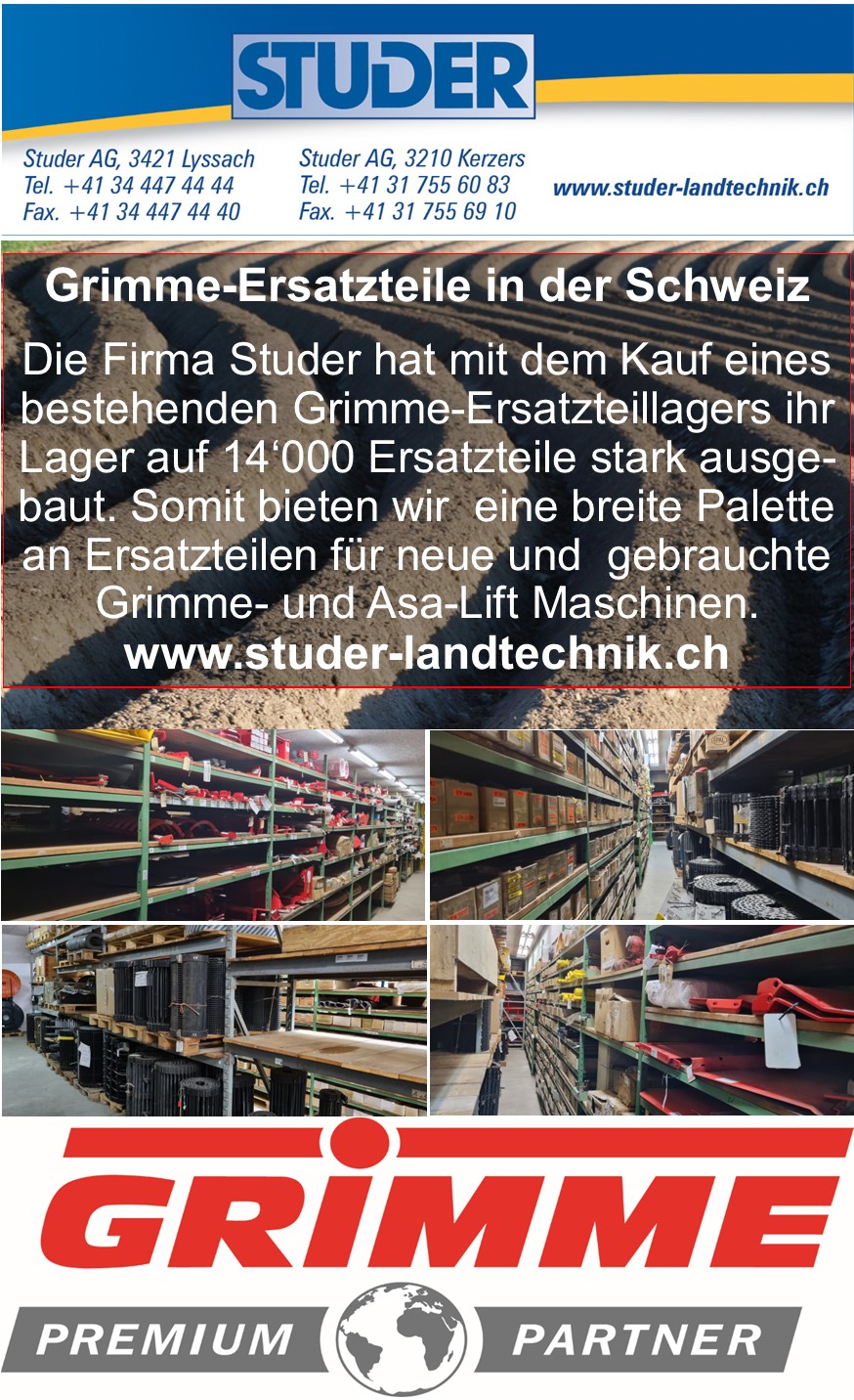 Grimme Ersatzteile Parts