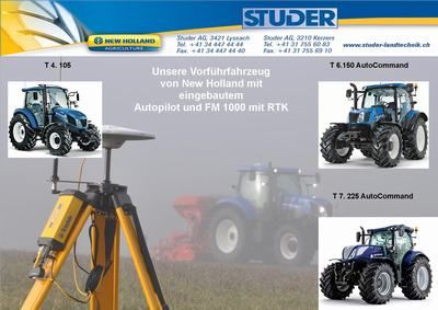 Studer Demotraktoren NewHolland